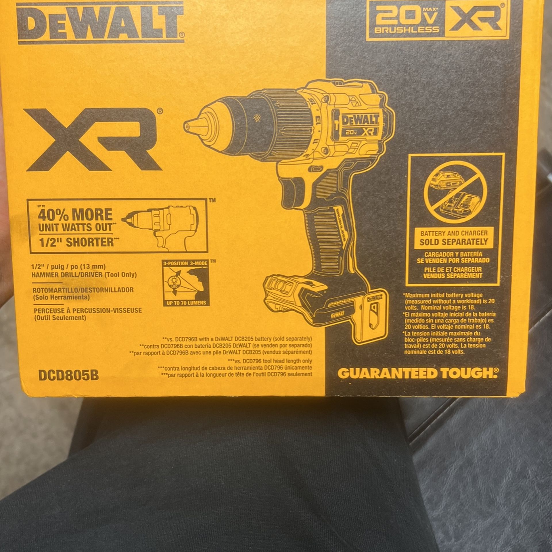 Dewalt Drill XR