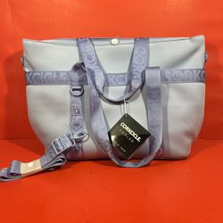 Corkcicle Estelle Tote Shoulder Bag Cooler. Periwinkle. $190 Retail. 24 Can. NWT