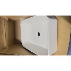 Ceramic Rectangular Vessel Bathroom Sink 20”x14.7”  715 $40