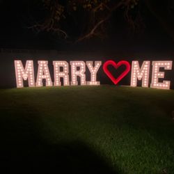 Marquee Letters 
