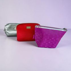 Shiseido Cosmetic Makeup Pouch Bag Lot of 3 NWOT