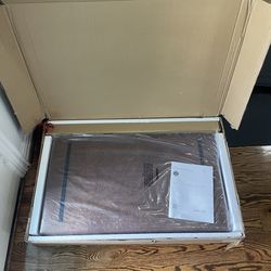 NEW Nathan James Harlow Modern Wall King Brown Faux Leather Headboard