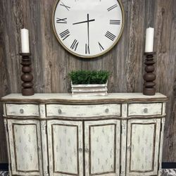 Vintage Distressed Cabinet/Credenza/Accent 