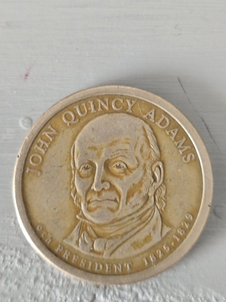 Super Rare Quincy Adam's Dollar Coin 1825 To 1829