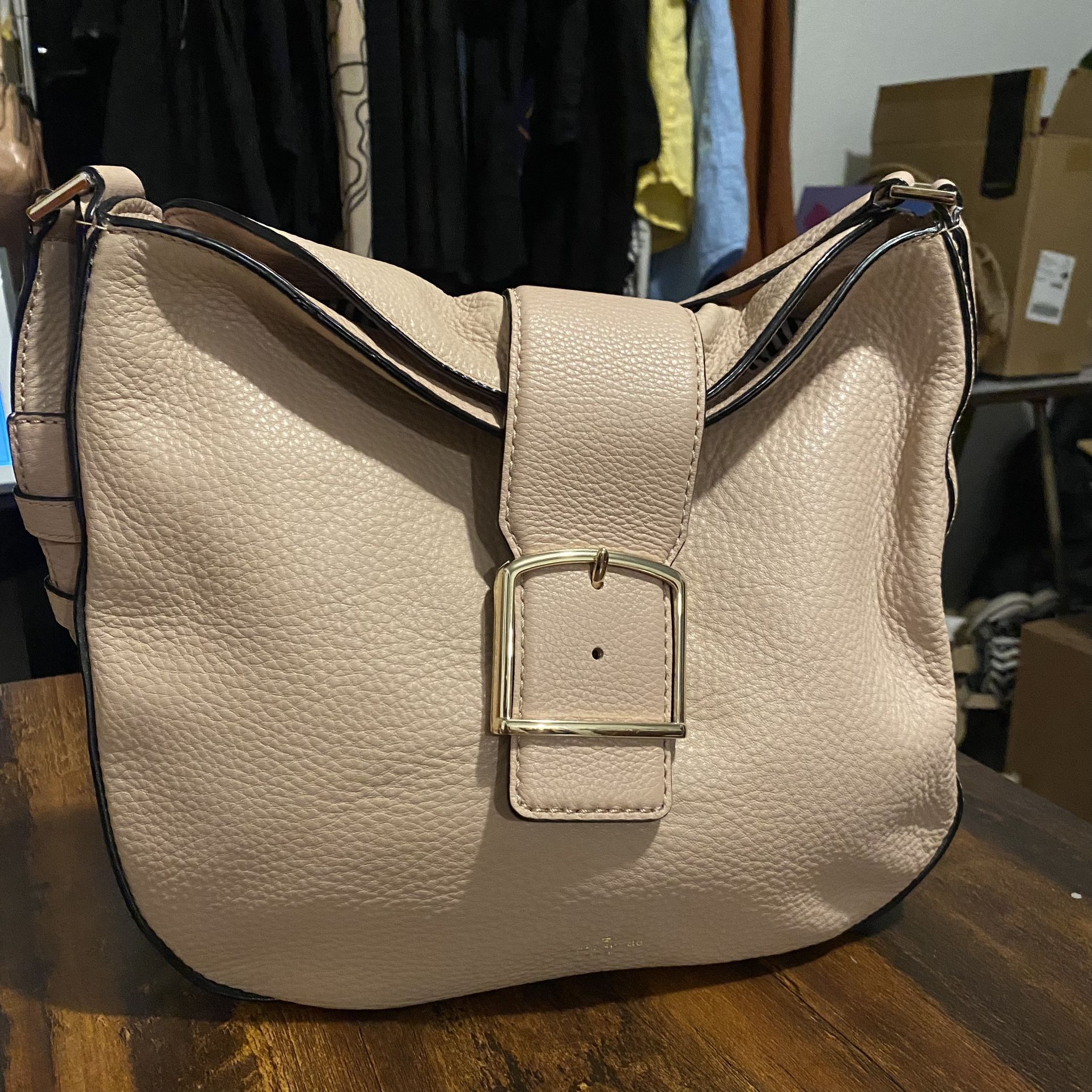 Kate Spade Blush Pink Leather Handbag