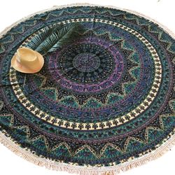 Brand New Large Mandala Tapestry