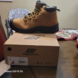 Steel Toe Work Boots 