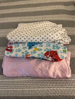 Kids crib Sheets Set of 3 take all for $6
