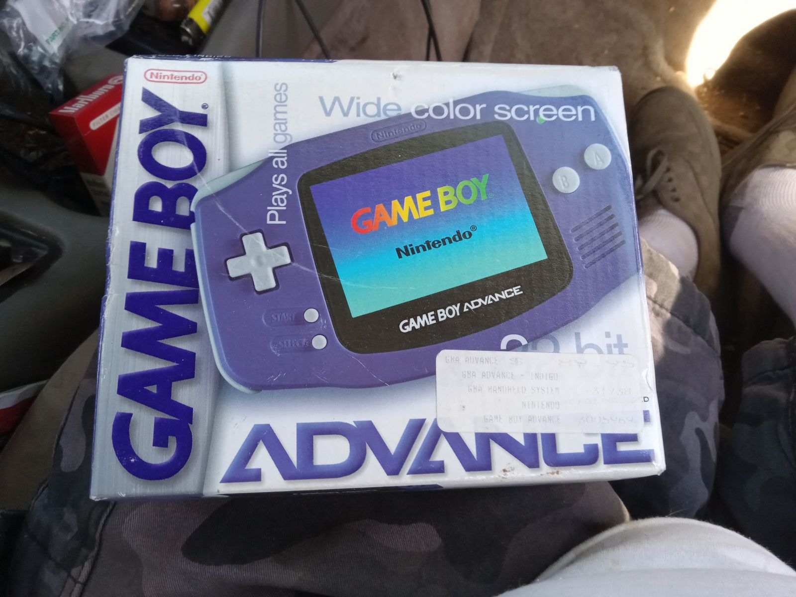 GameBoy Advance With 4 Games Bundle 