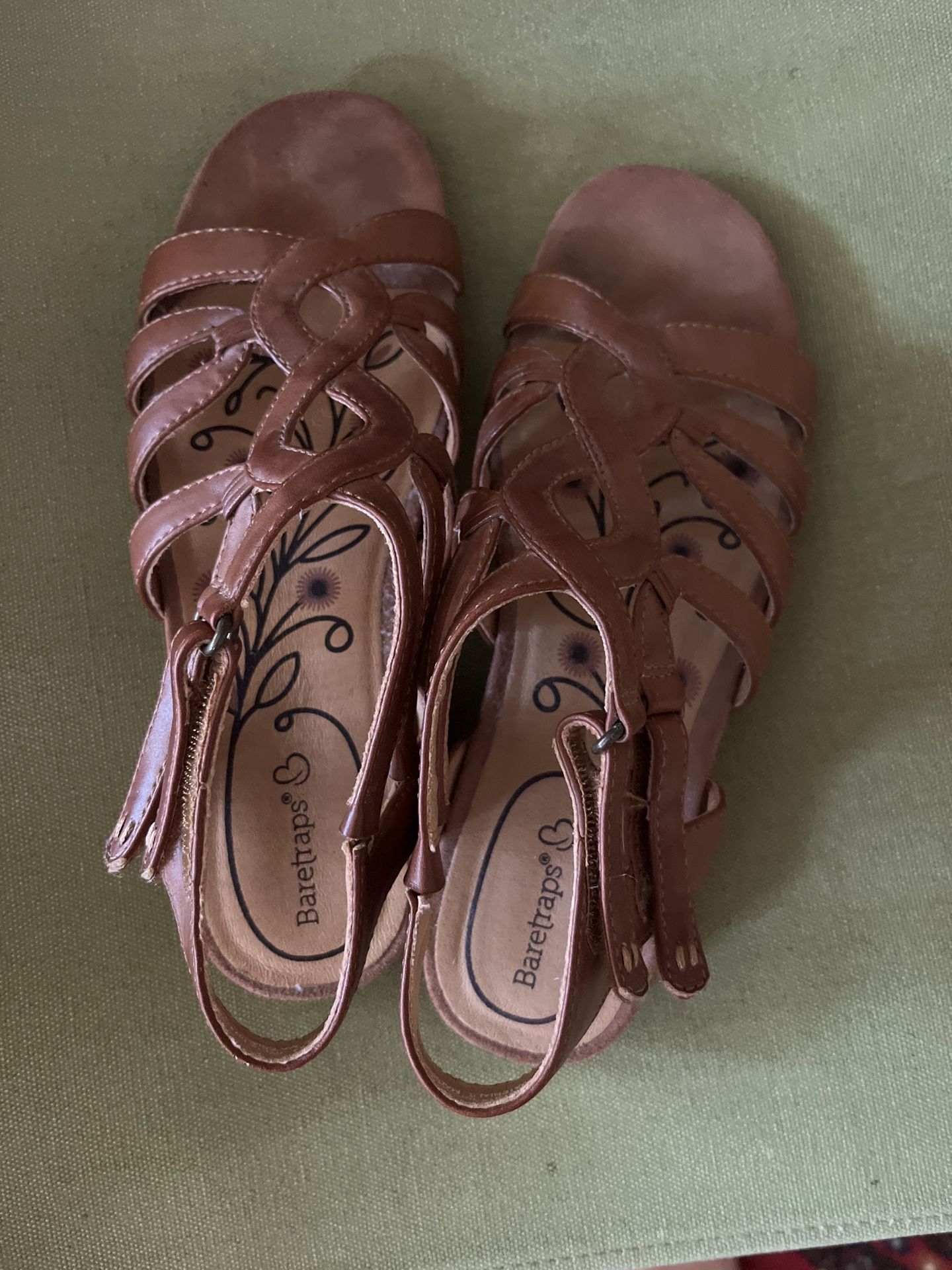 Baretraps Women’s Comfort Sandals – Size 7.5M – Gently Worn