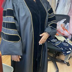 Doctorate Graduation Gown 