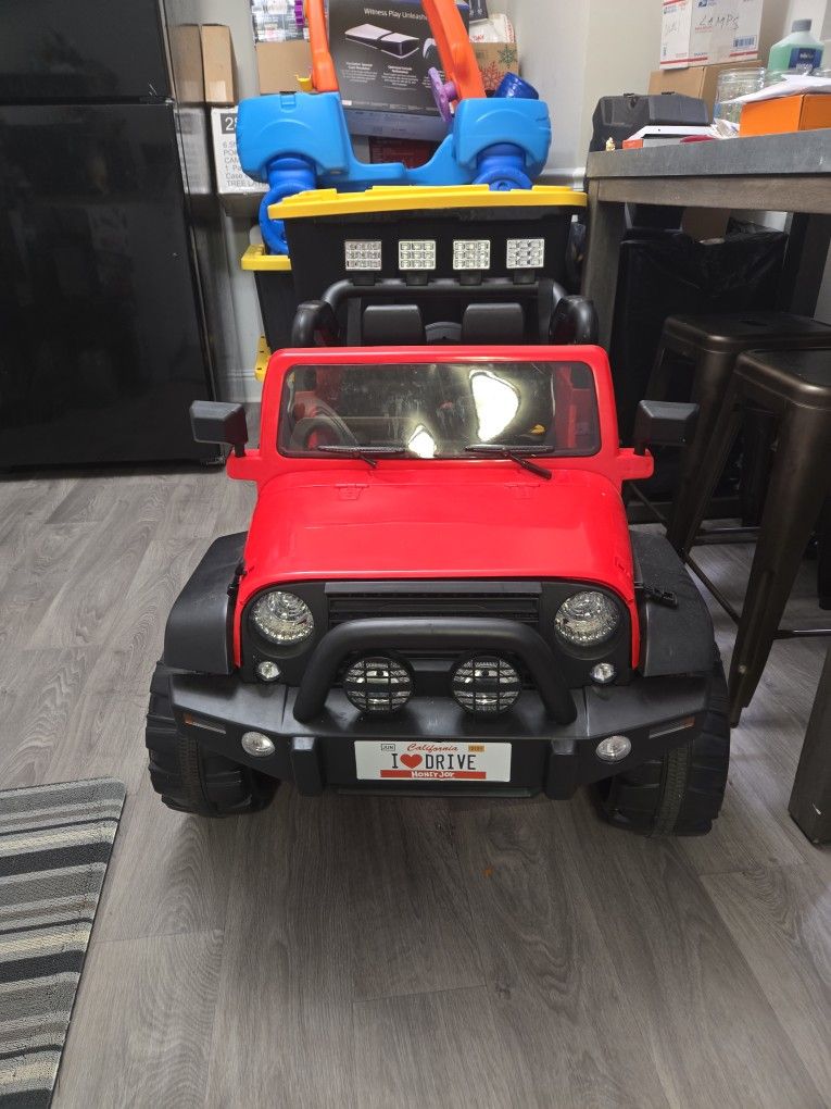 Electric Jeep Kids