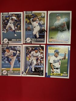 Topps Los Angeles Dodgers 75 Set 10 Card Lot Mookie Betts Yamamoto Valenzuela