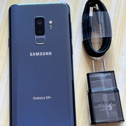 Samsung Galaxy S9+ Plus  , Factory Unlocked,  Excellent Condition Like New 