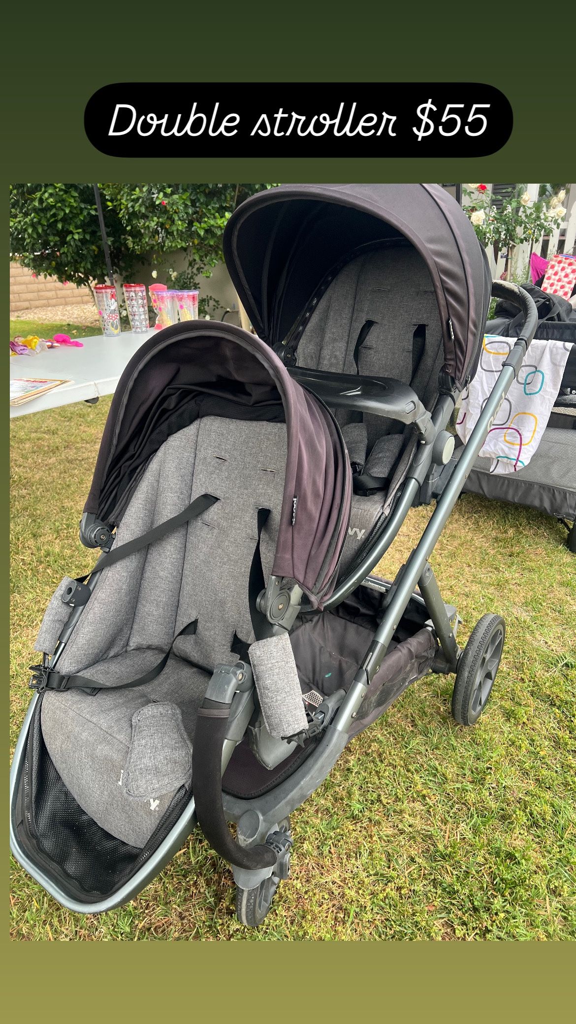 Qool Double Stroller