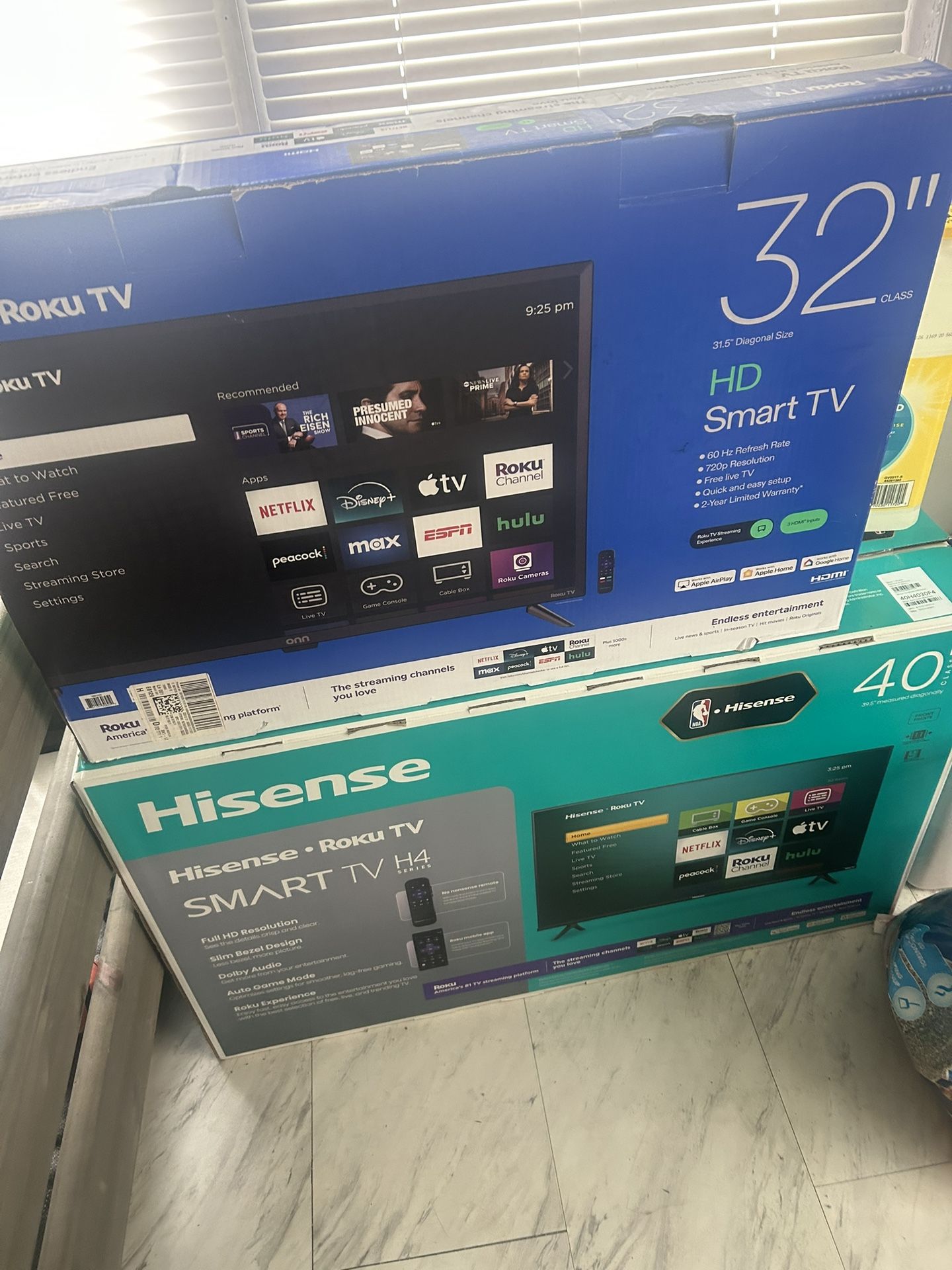 Brand New Tv’s