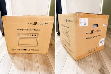 NEW VAL CUCINA 10-in-1 Air Fryer Toaster Oven
