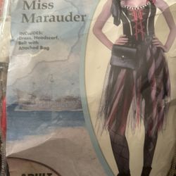 Miss Marauder Costume Adult Size. Not Free
