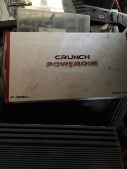 CRUNCH POWERONE BASS