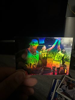 Dennis Rodman Defensive player of the year holo