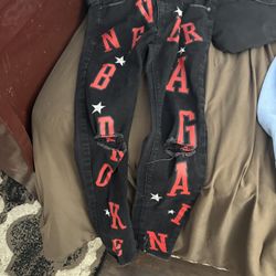 NBA (Never Broke Again) Jeans Size 32