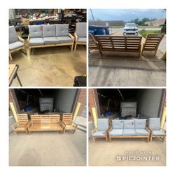 New Custom Cedar Outdoor Furniture