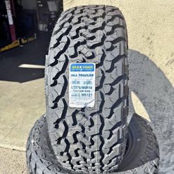 275/65R18 Maxtrek HillTracker A/T Load Range E 10 ply Brand new 4 tires 275/65/18 llantas