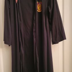 Harry Potter Robe Cloak Kids Halloween Costume 