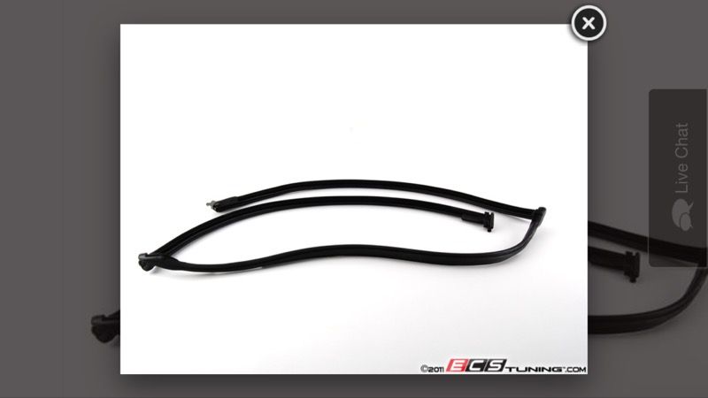 BMW E36 hardtop gasket