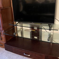 Glass Tv Stand