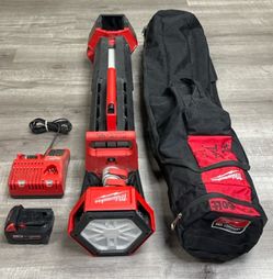 Milwaukee 2131-20 M18 Rocket Dual Power LED Tower Light Bundle (A1D032423)