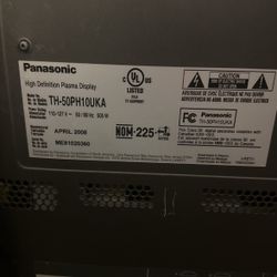 Panasonic 50” Monitor