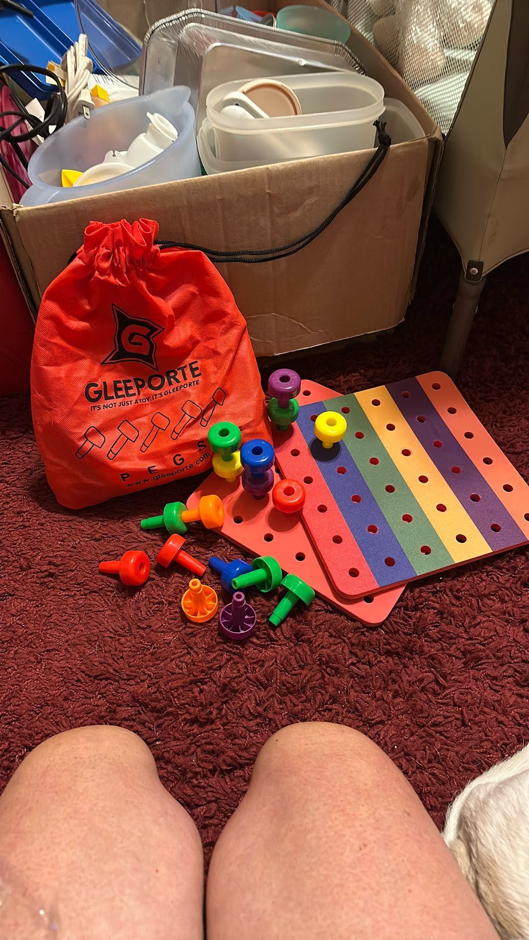 Gleeporte Pegs Toddler Play Set