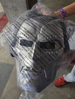 Avgeners Doomsday Dr Doom Mask and print SDCC Exclusive