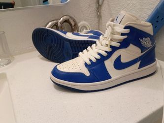 35$ firm,Wmns Sz8 Jordan 1 Kentucky blue