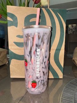 Starbucks Pink Strawberry Cold Glass - Summer 2025 release