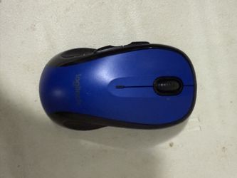 Logitech Wireless Mouse (Blue & Black)