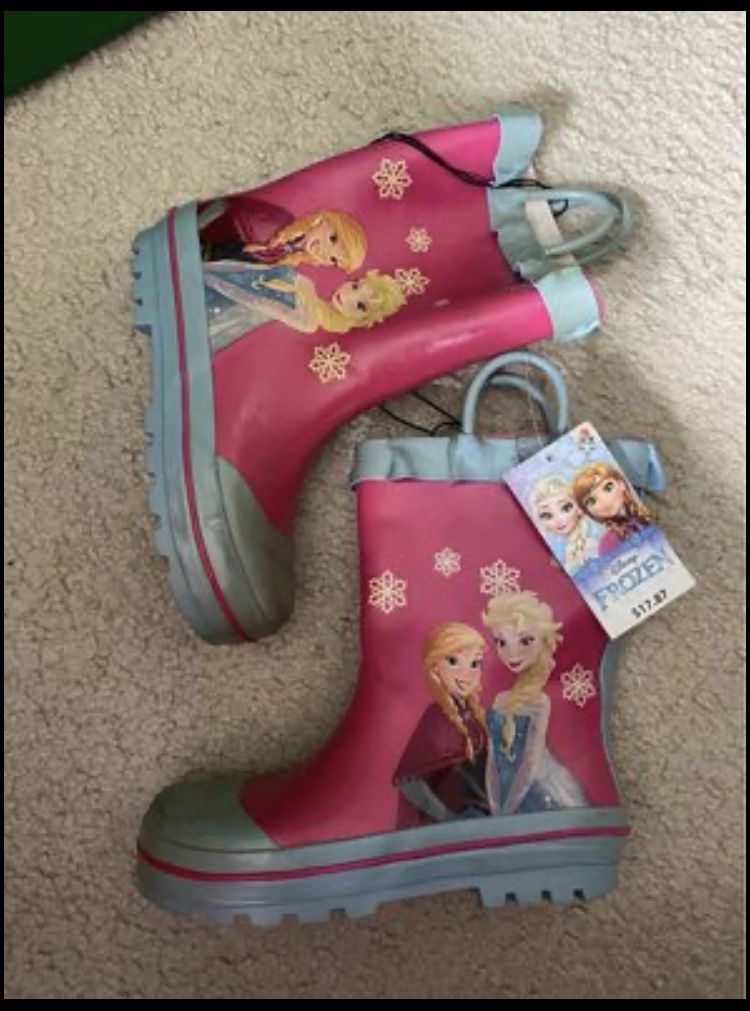 Frozen Rain Boots