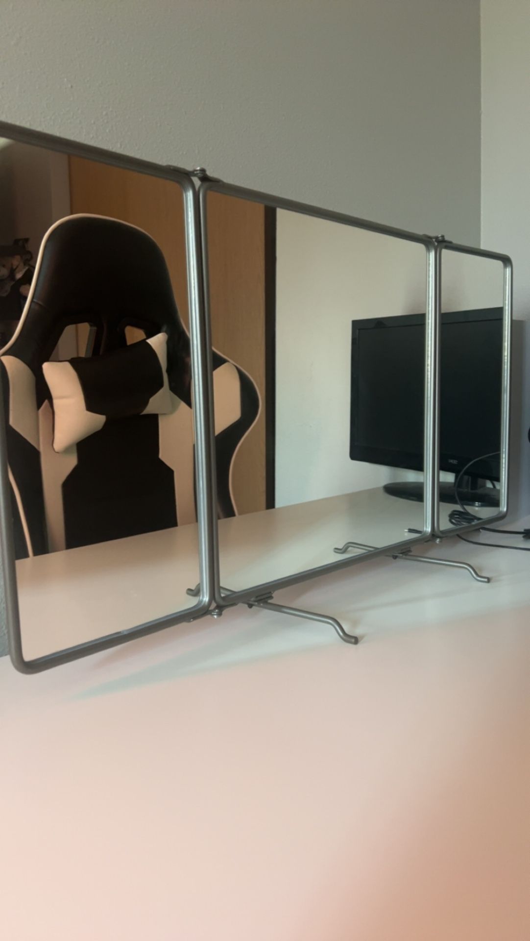SYNNERBY Tri-fold mirror From IKEA
