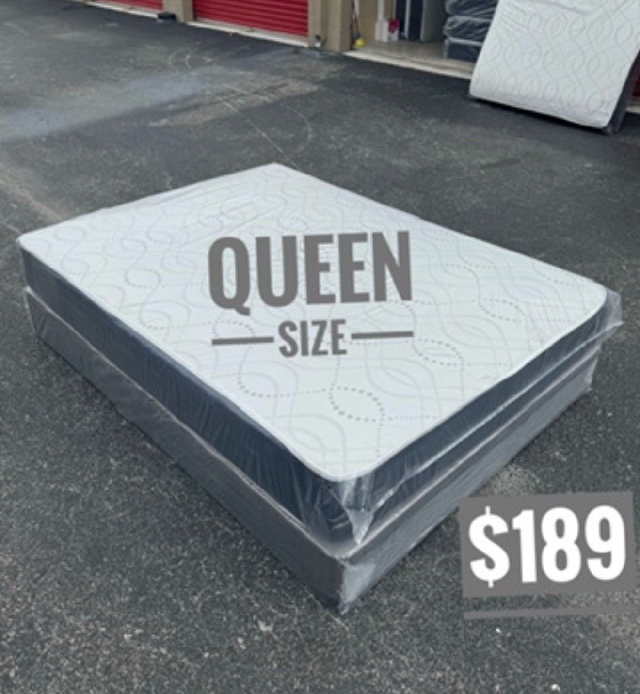 Queen Mattress Set β Medium β Brand New β Delivery Available π