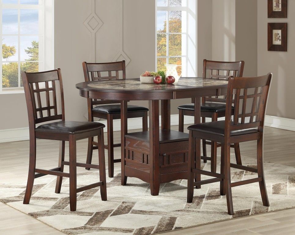 5PC Pub Height Dining Set *BRAND NEW*