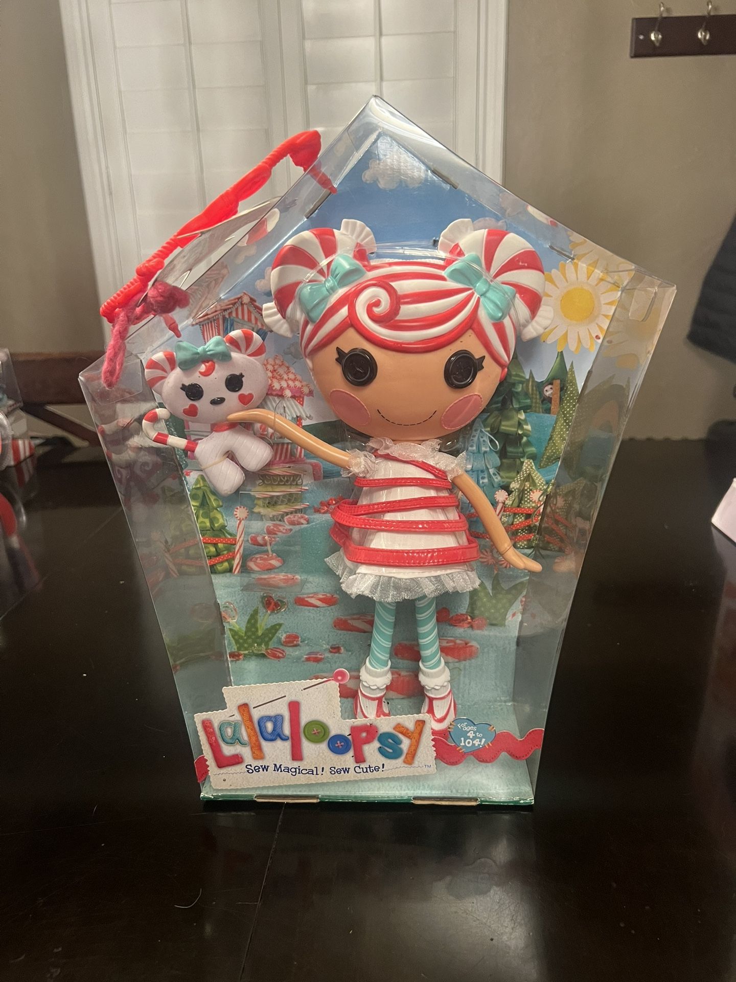 New Lalaloopsy Mint E Stripes With Pet Dog