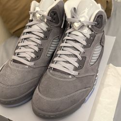Jordan 5 Retro Wolf Grey- Size 11 Men’s *BRAND NEW