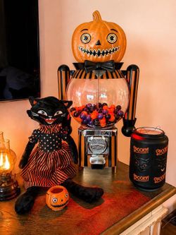 Jack-O-Lantern Gumball Machine 23.5” Viral!