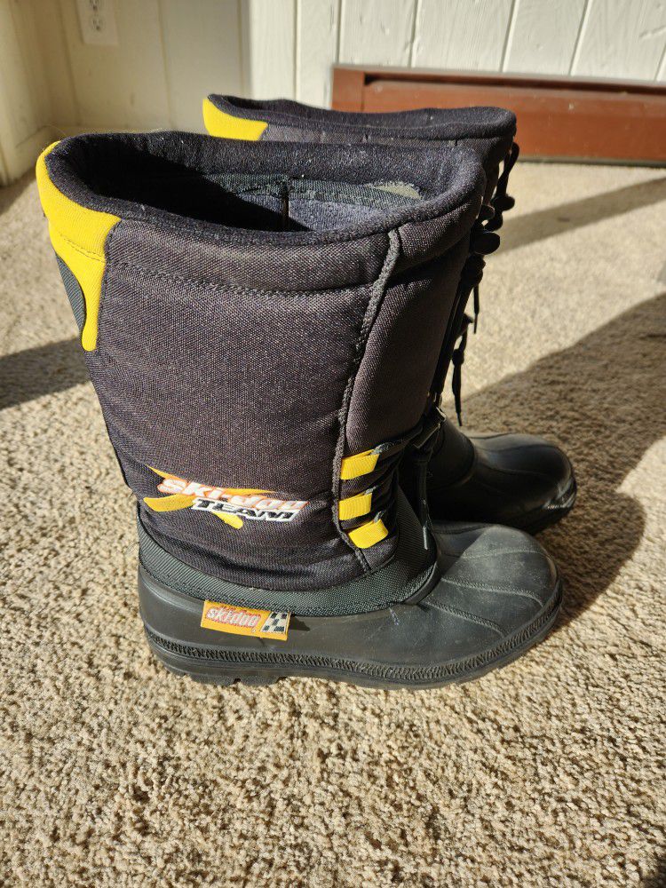 Skidoo Snowmobile Boots Size 10