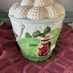 Cookie Jar - Golf Theme