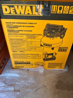 Nailer and compressor combo