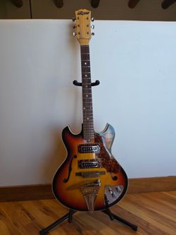 Teisco Kingston Semi-Hollow Guitar