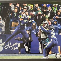 Seattle Seahawks Julian Love Autographed 8x10 Photo