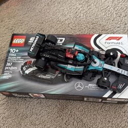 Built Lego Amg f1 car
